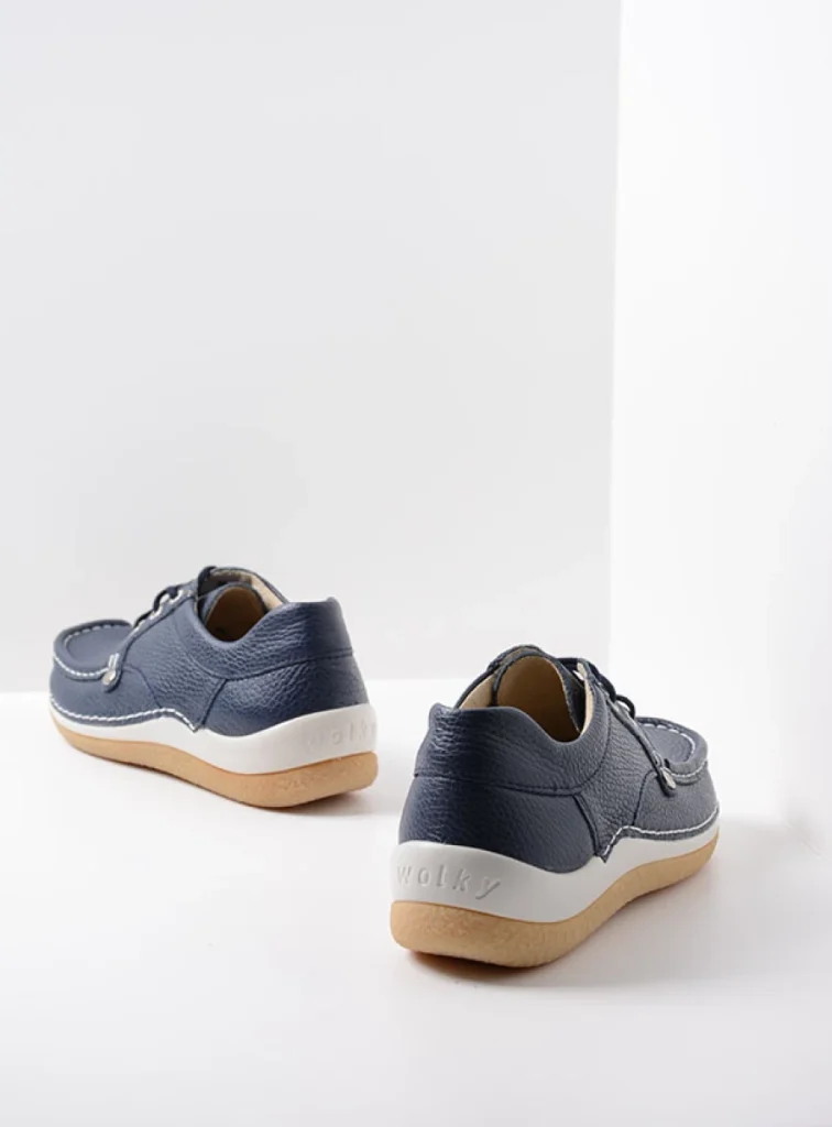 Wolky Trainers 04527 Taranta 71870 blue leather