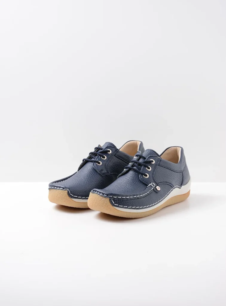 Wolky Trainers 04527 Taranta 71870 blue leather