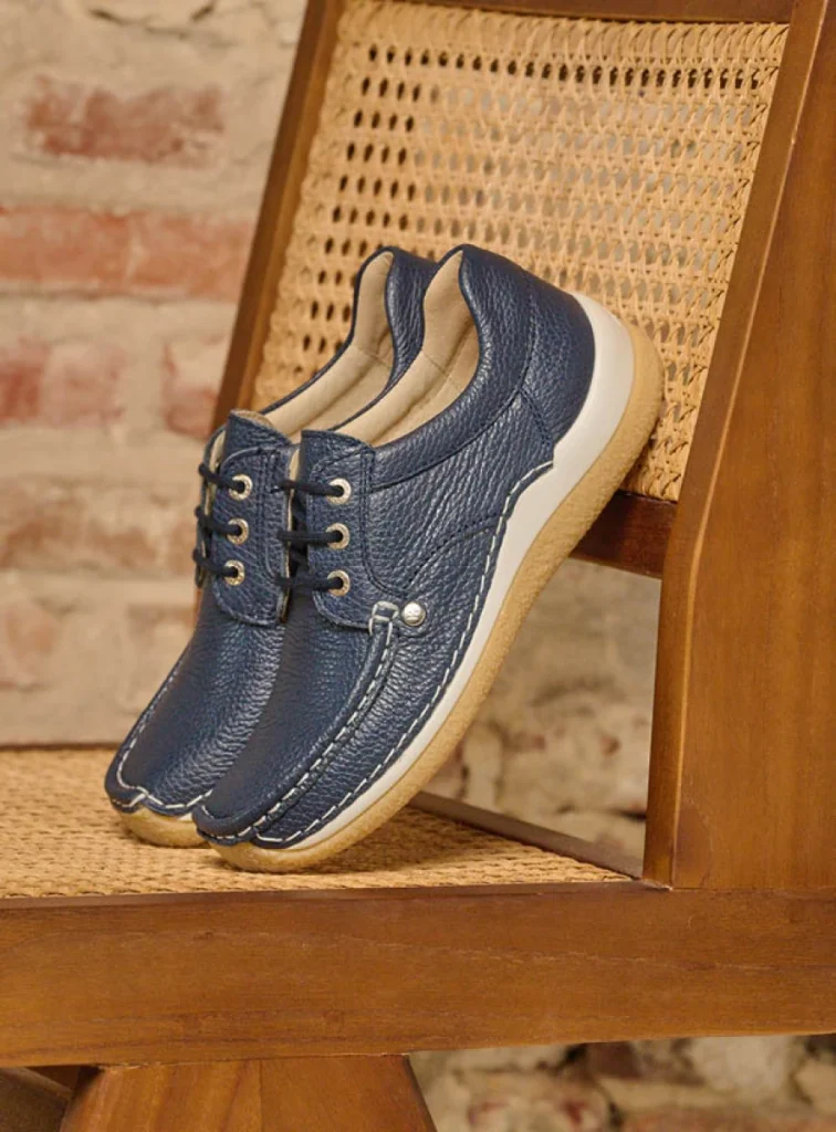 Wolky Trainers 04527 Taranta 71870 blue leather