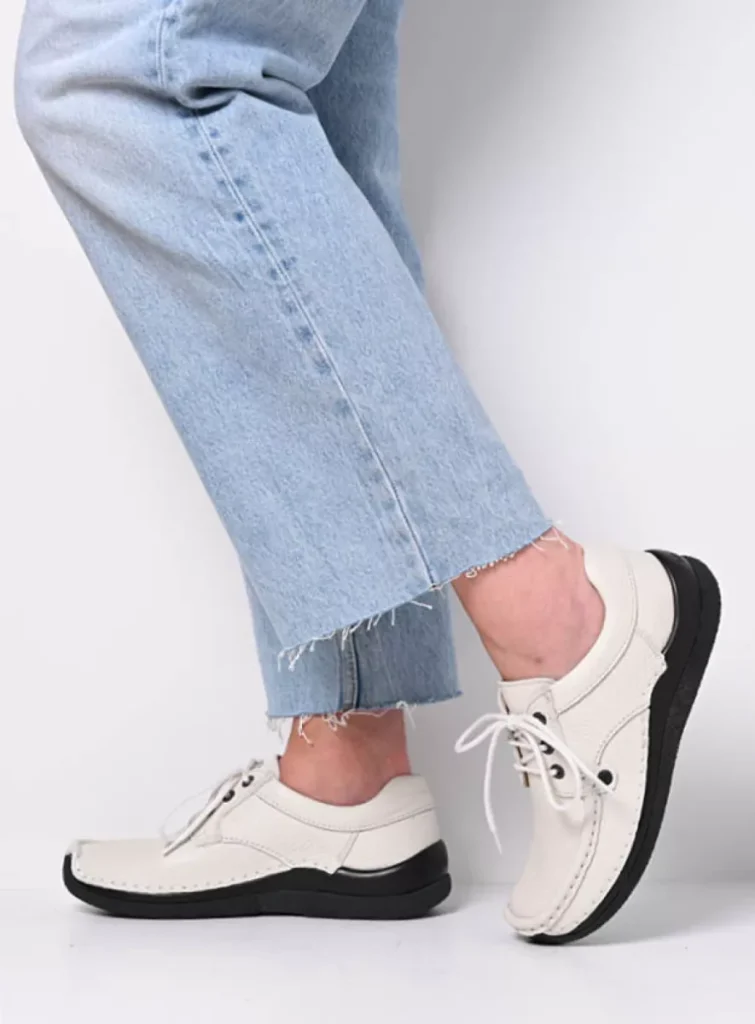 Wolky Trainers 04527 Taranta 72114 wool white leather