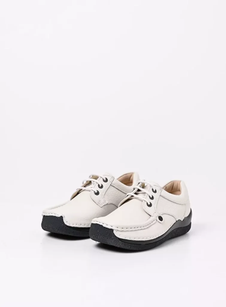 Wolky Trainers 04527 Taranta 72114 wool white leather