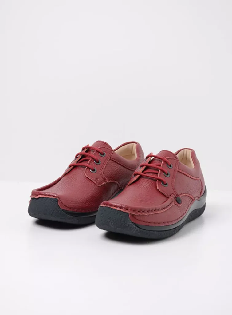 Wolky Trainers 04527 Taranta 72530 burgundy leather