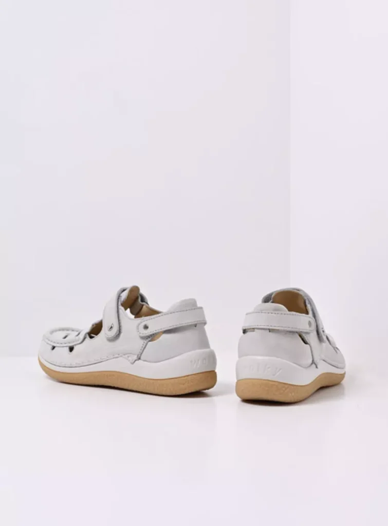 Wolky Comfort shoes 04528 Esperanza 36120 off-white effect leather