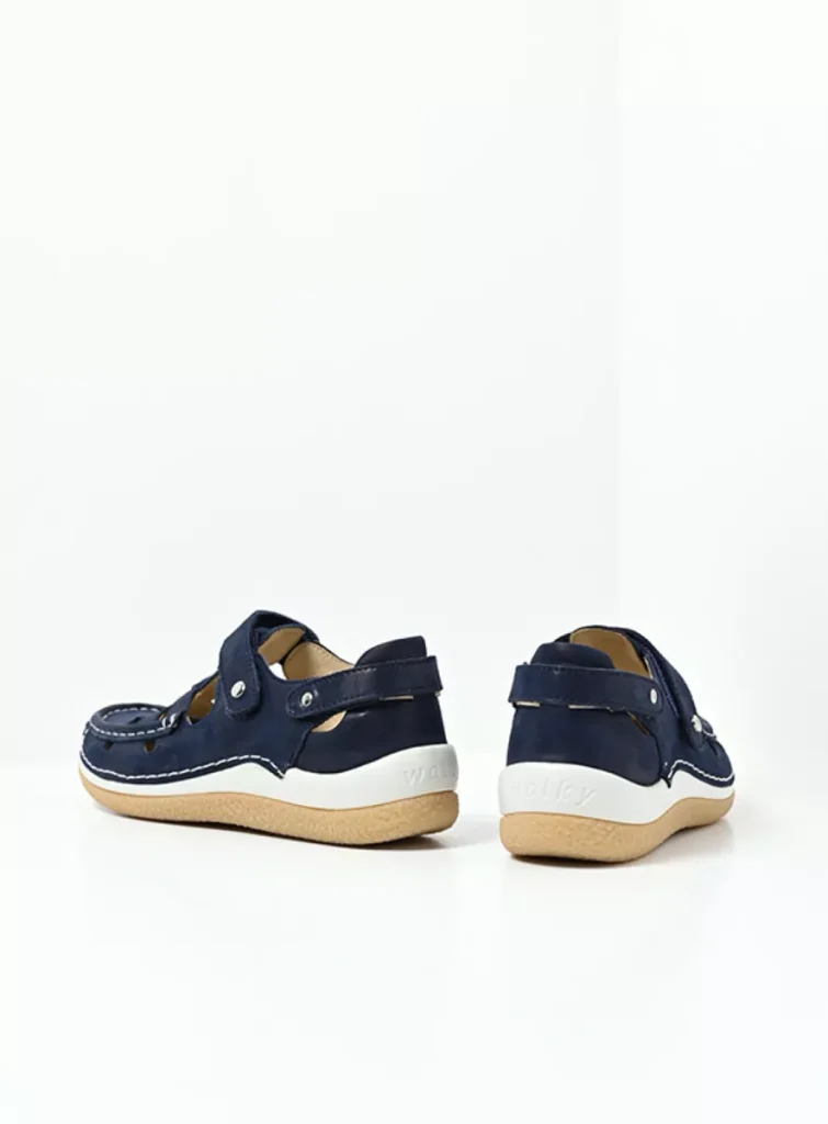 Wolky Comfort shoes 04528 Esperanza 36820 effect leather denim