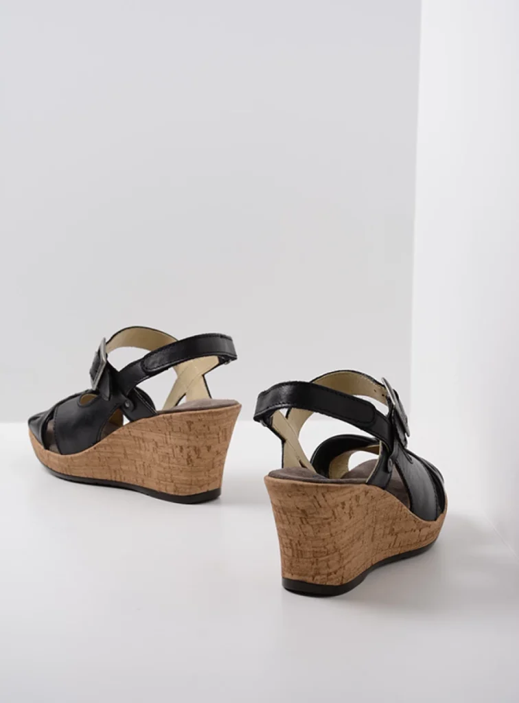 Wolky Sandals 04628 Ixia 2 20000 black leather
