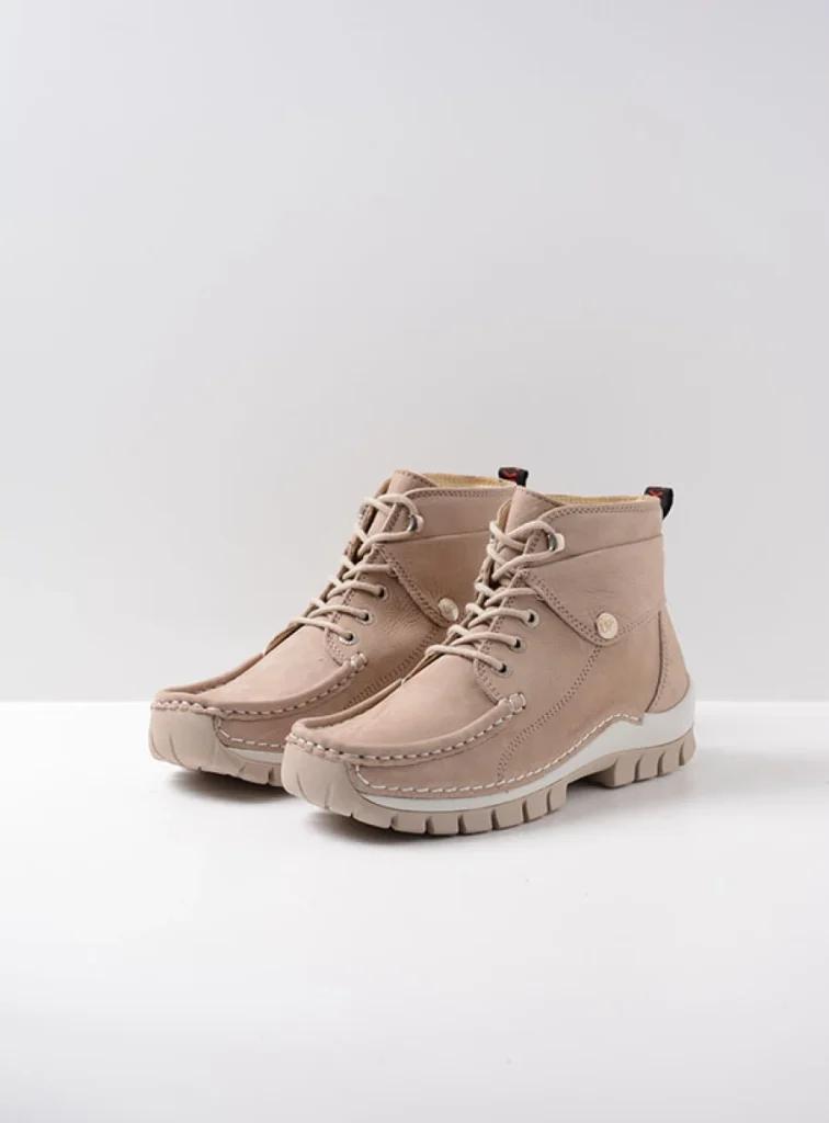 Wolky Lace up boots 04700 Jump Summer 10125 safari nubuck