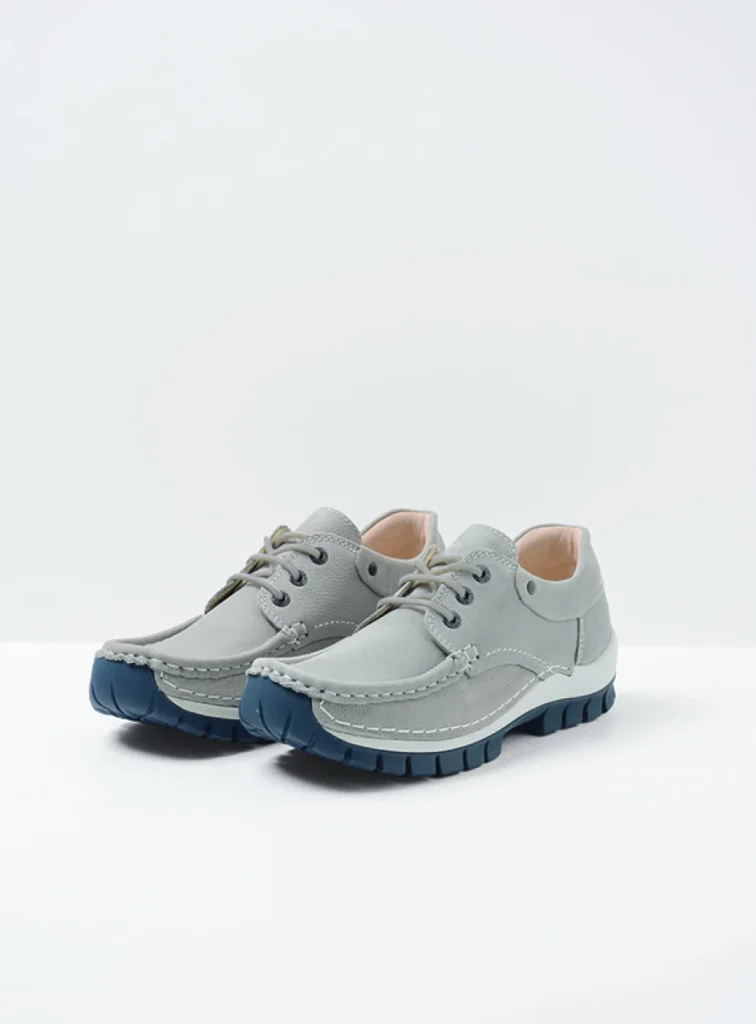 Wolky Lace up shoes 04701 Fly Summer 11206 light-grey Nubuck