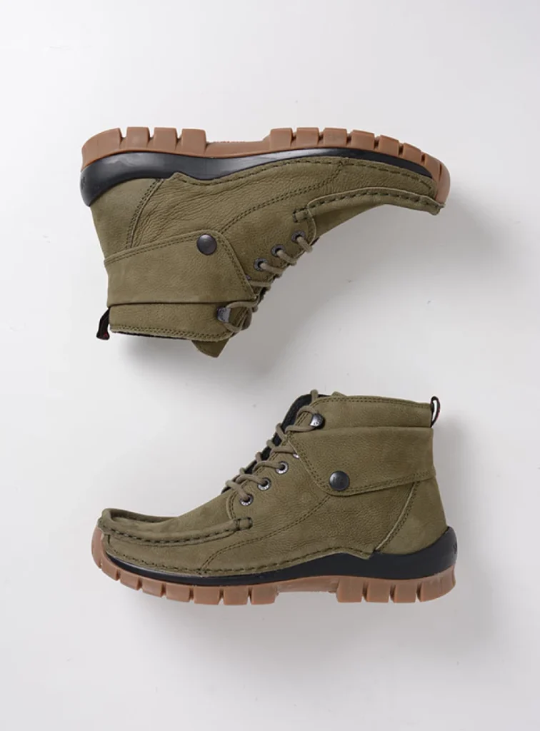 Wolky Lace up boots 04725 Jump 11709 pesto green nubuck