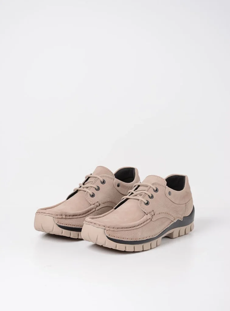 Wolky Lace up shoes 04726 Fly 11125 safari nubuck