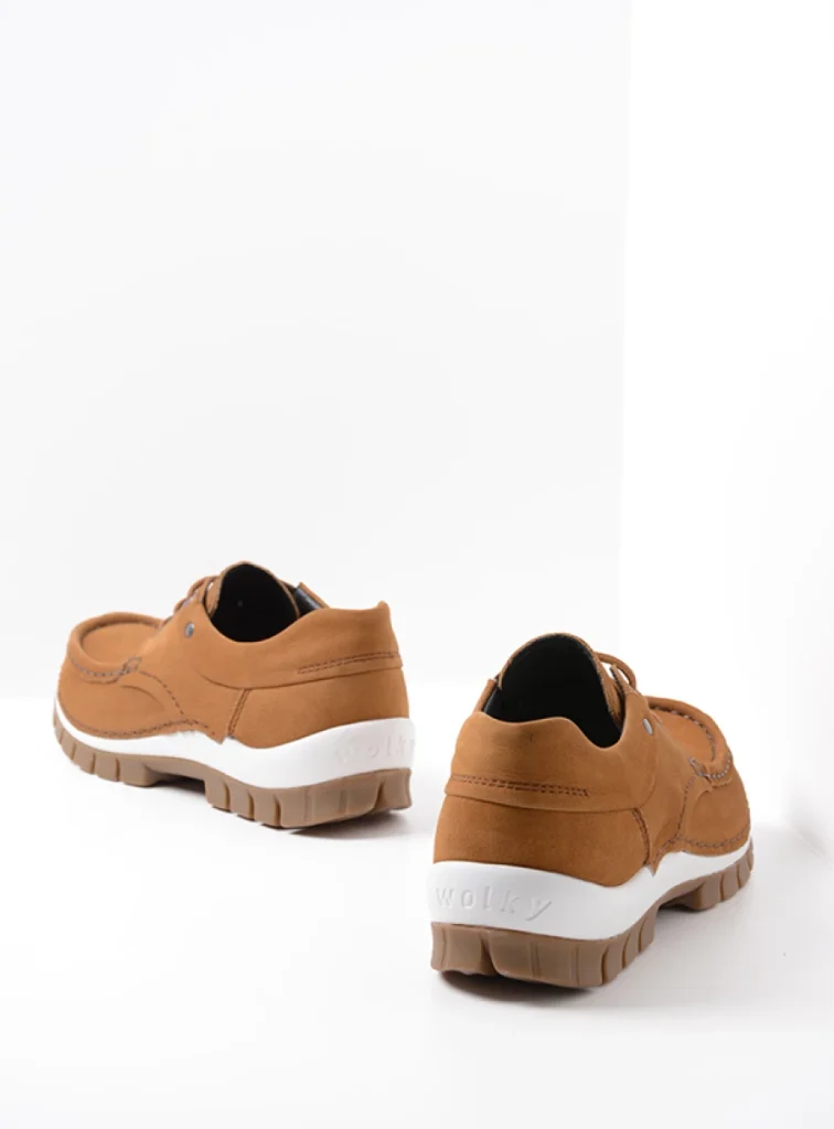 Wolky Lace up shoes 04726 Fly 11430 cognac nubuck