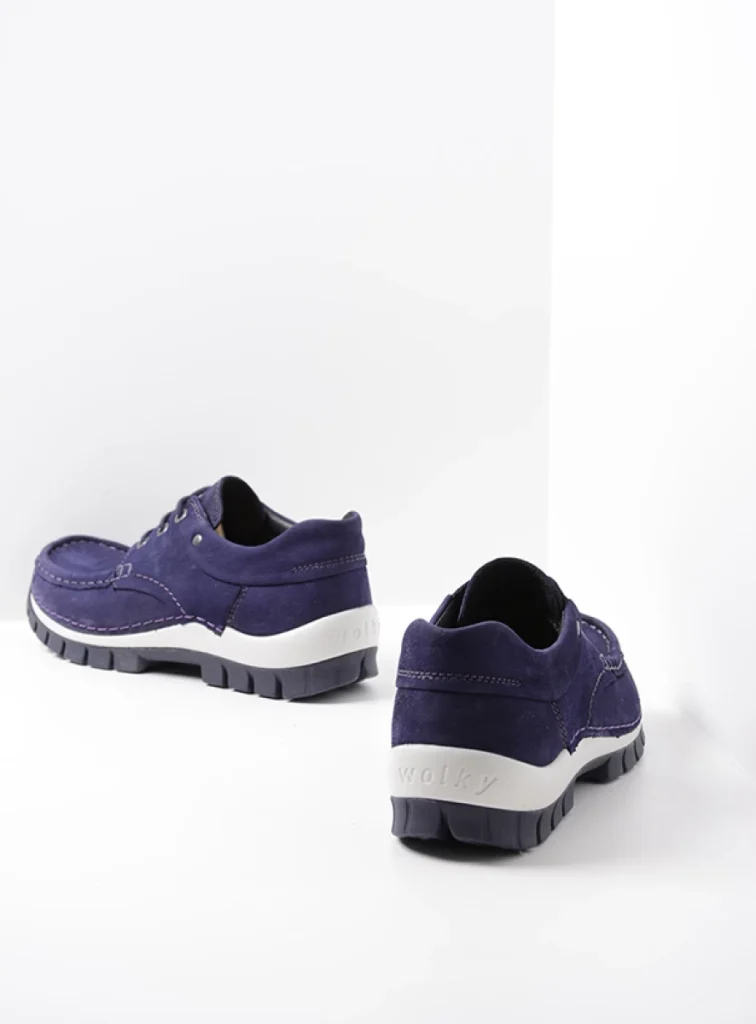 Wolky Lace up shoes 04726 Fly 11600 purple nubuck