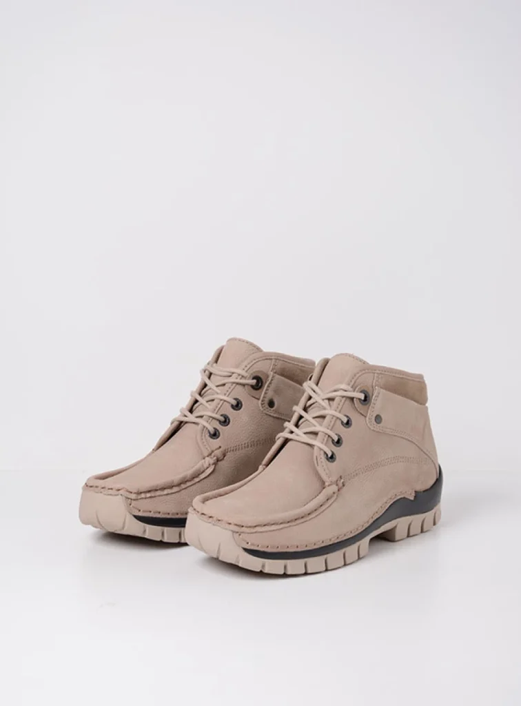 Wolky Lace up boots 04728 Cross 11125 safari nubuck