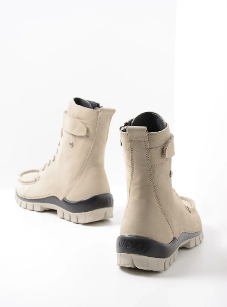 Wolky Lace up boots 04738 Reach 11125 safari nubuck