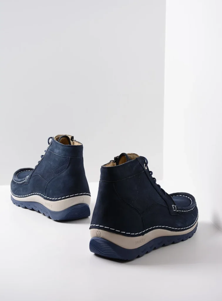 Wolky Lace up boots 04901 Salado 10820 denim nubuck