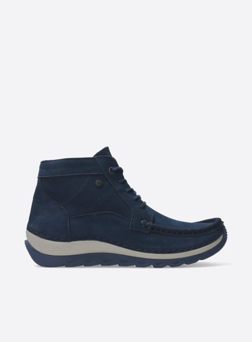 Wolky Lace up shoes 04901 Salado 11800 blue nubuck