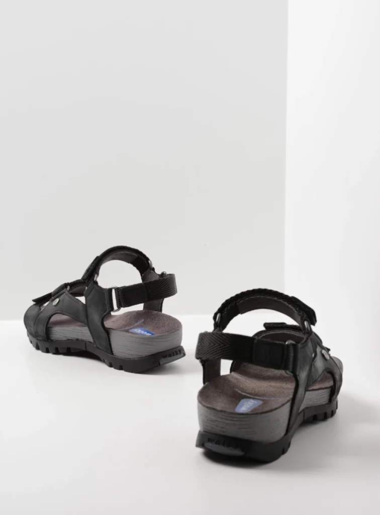 Wolky Sandals 05450 Cradle 30000 black leather