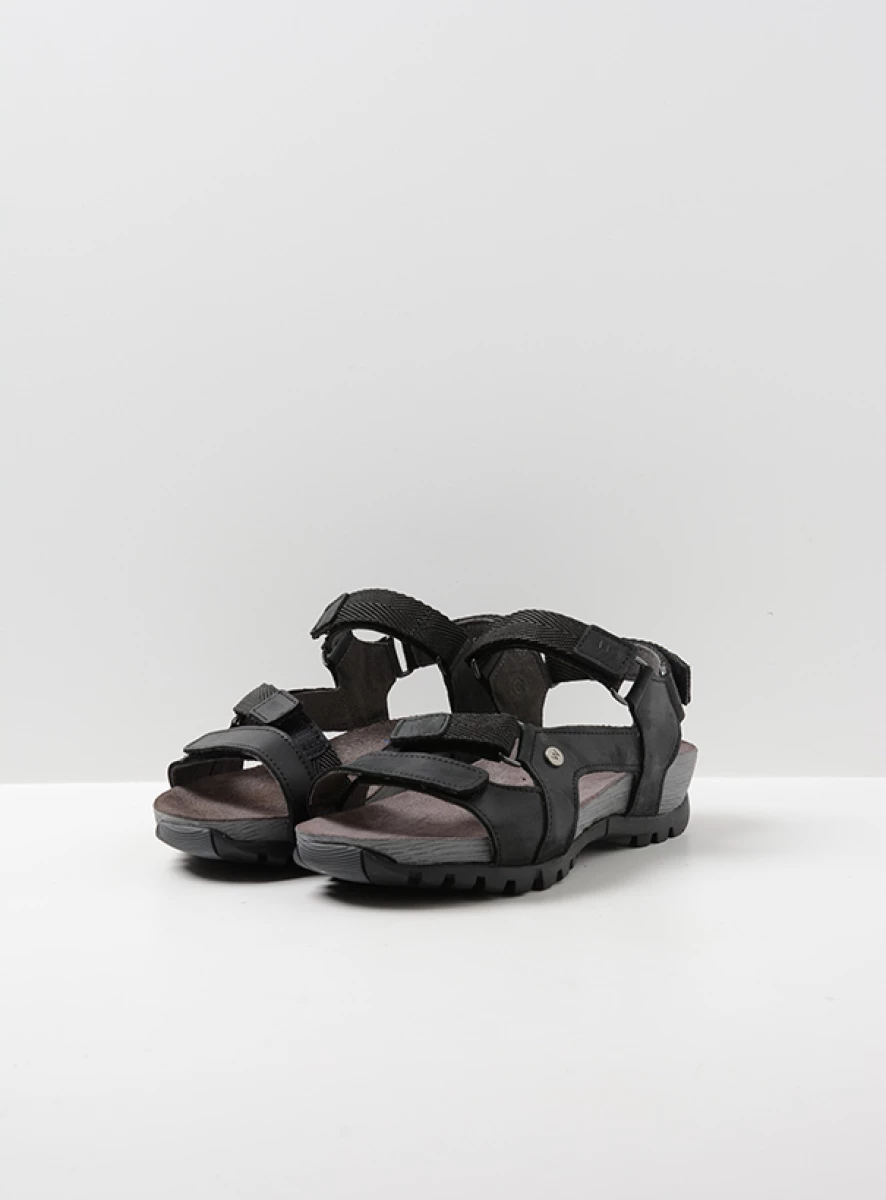 Wolky Sandals 05450 Cradle 30000 black leather