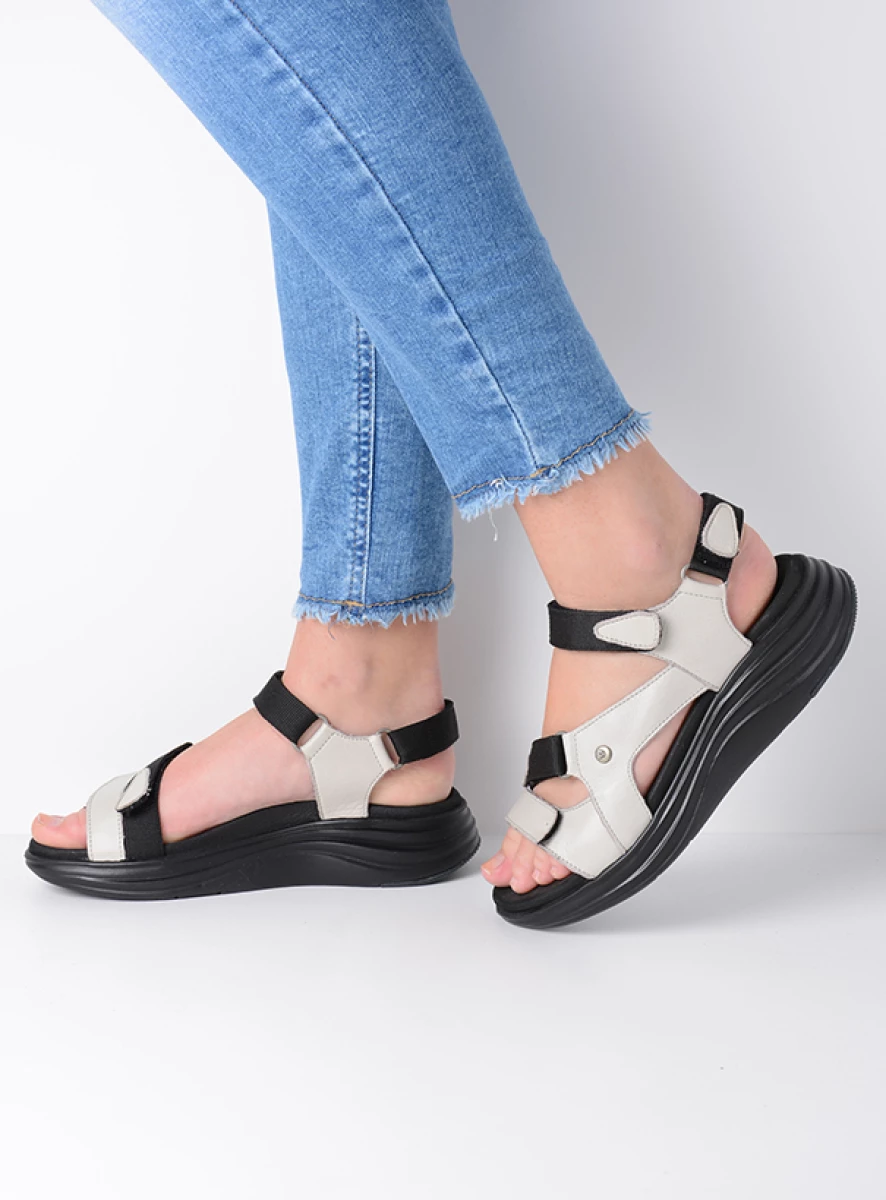 Wolky Sandals 05650 Cirro 30121 offwhite leather