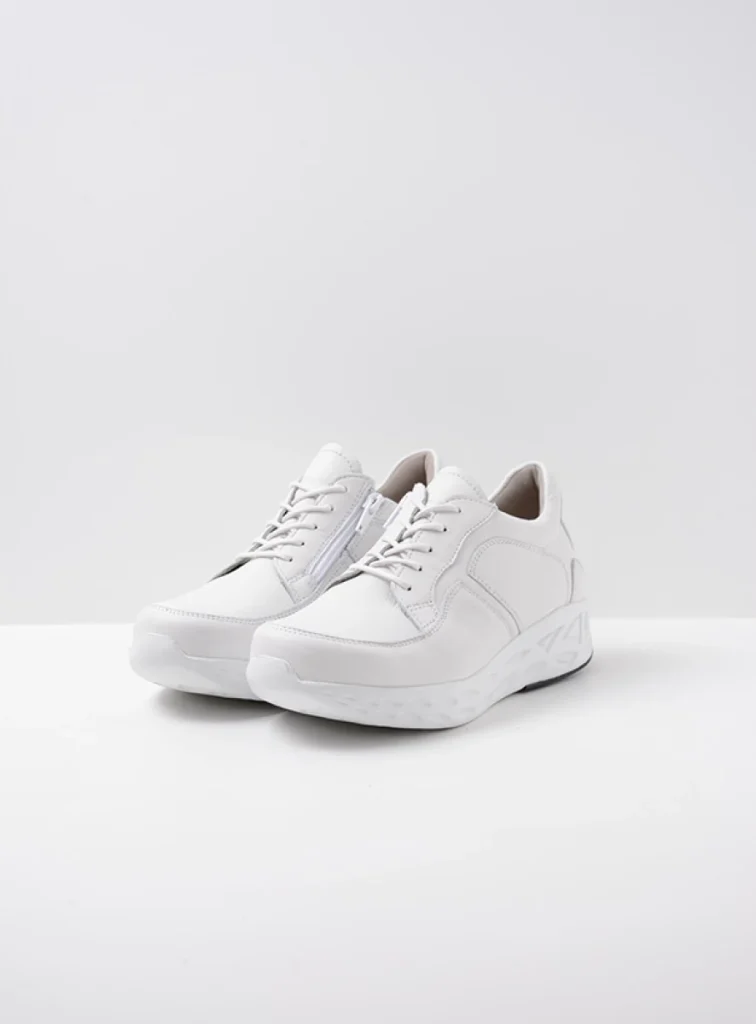 Wolky Lace up shoes 05700 Bounce 24100 white leather