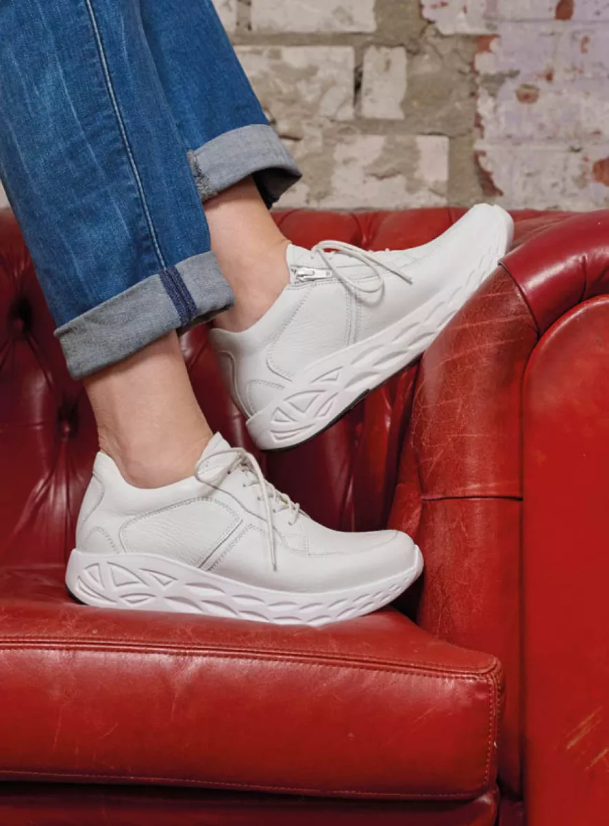 Wolky Trainers 05700 Bounce 24100 white leather