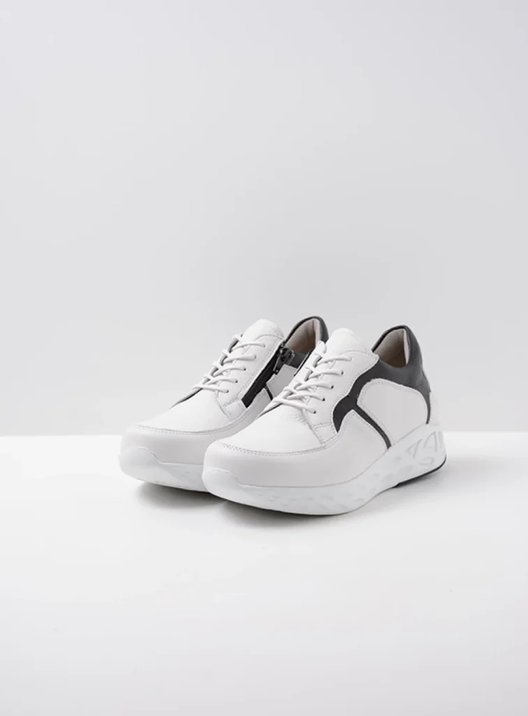 Wolky Trainers 05700 Bounce 24110 white/black leather