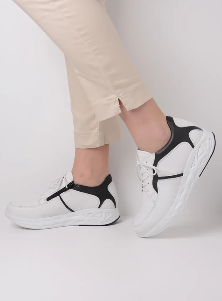 Wolky Trainers 05700 Bounce 24110 white/black leather