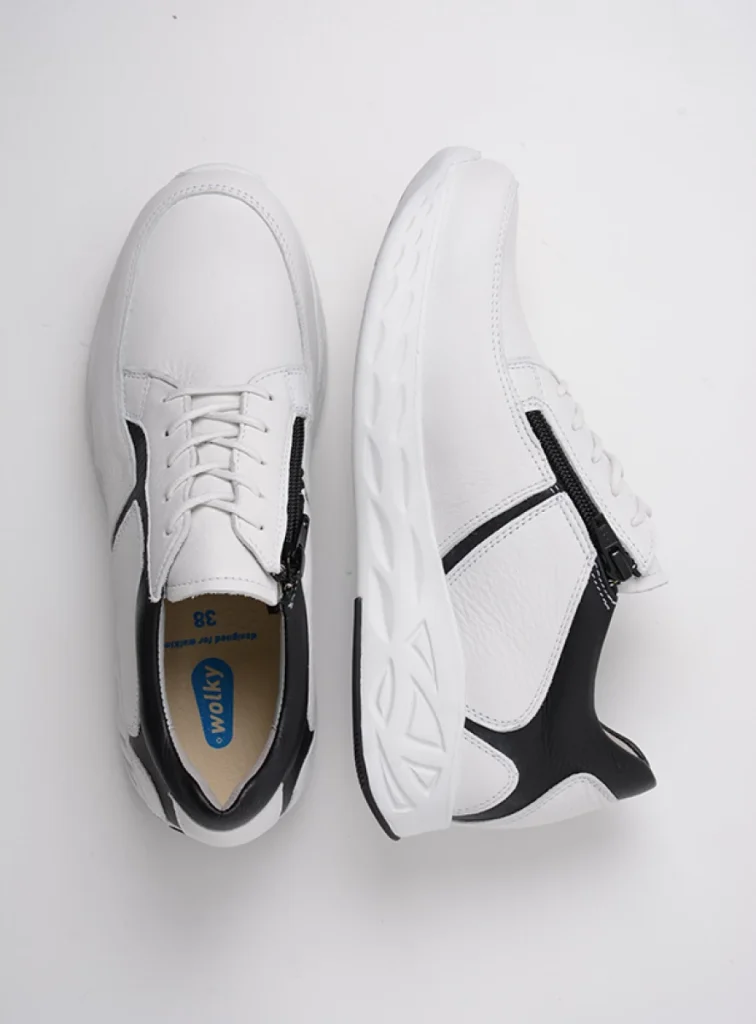 Wolky Trainers 05700 Bounce 24110 white/black leather