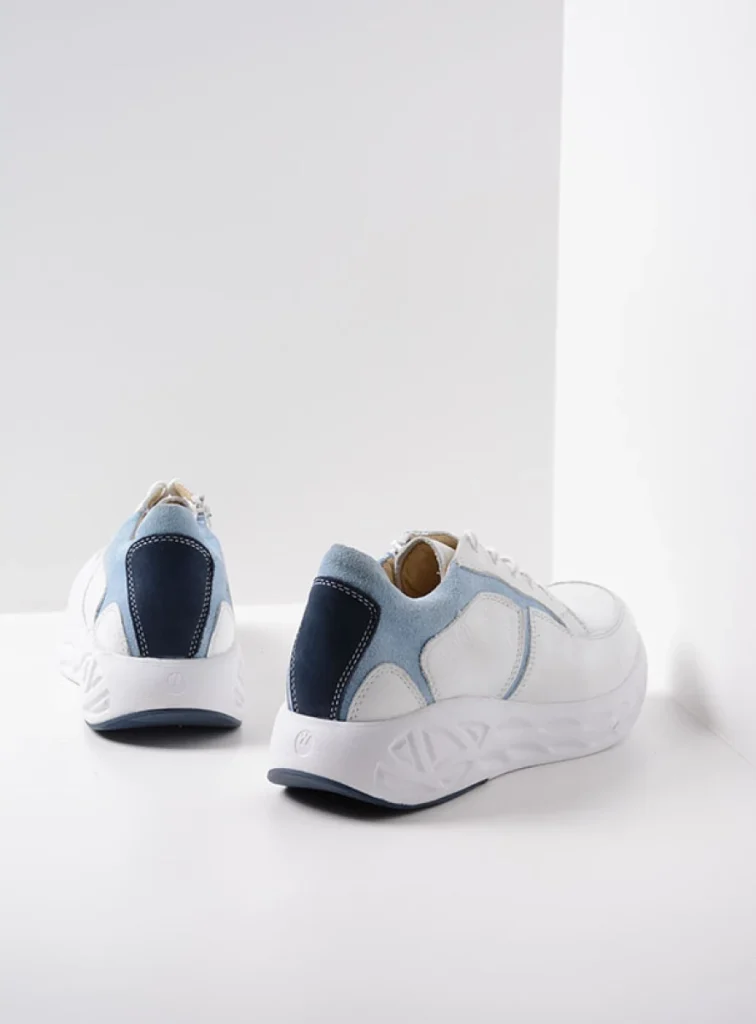 Wolky Trainers 05700 Bounce 24186 white/blue leather