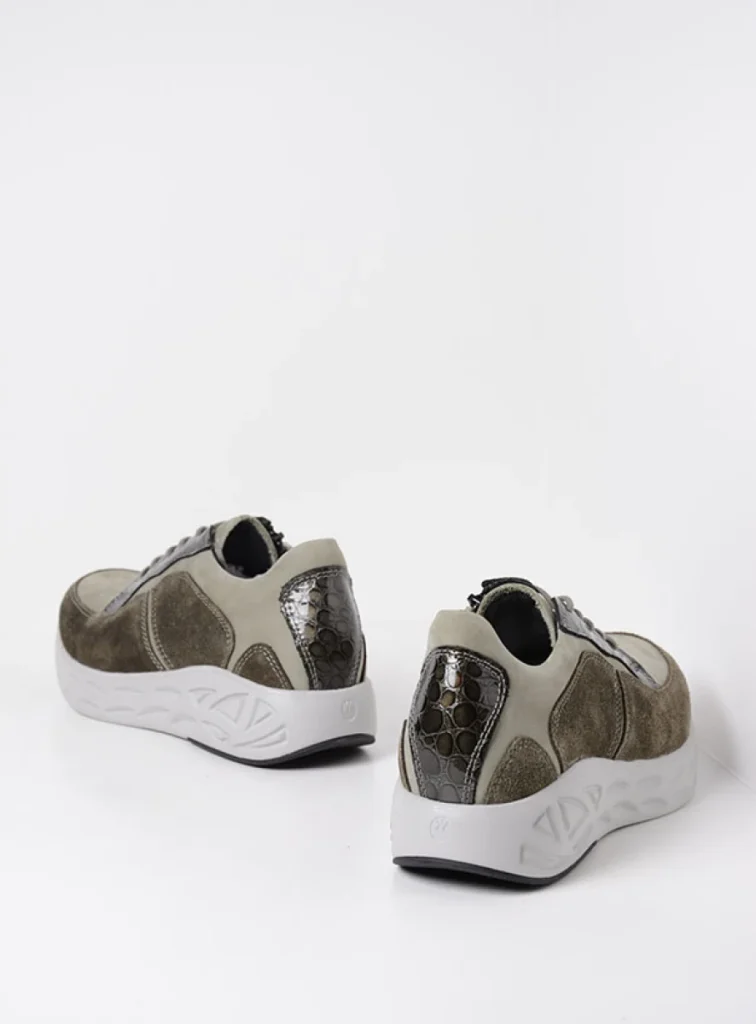 Wolky Trainers 05700 Bounce 90216 castor grey combi leather