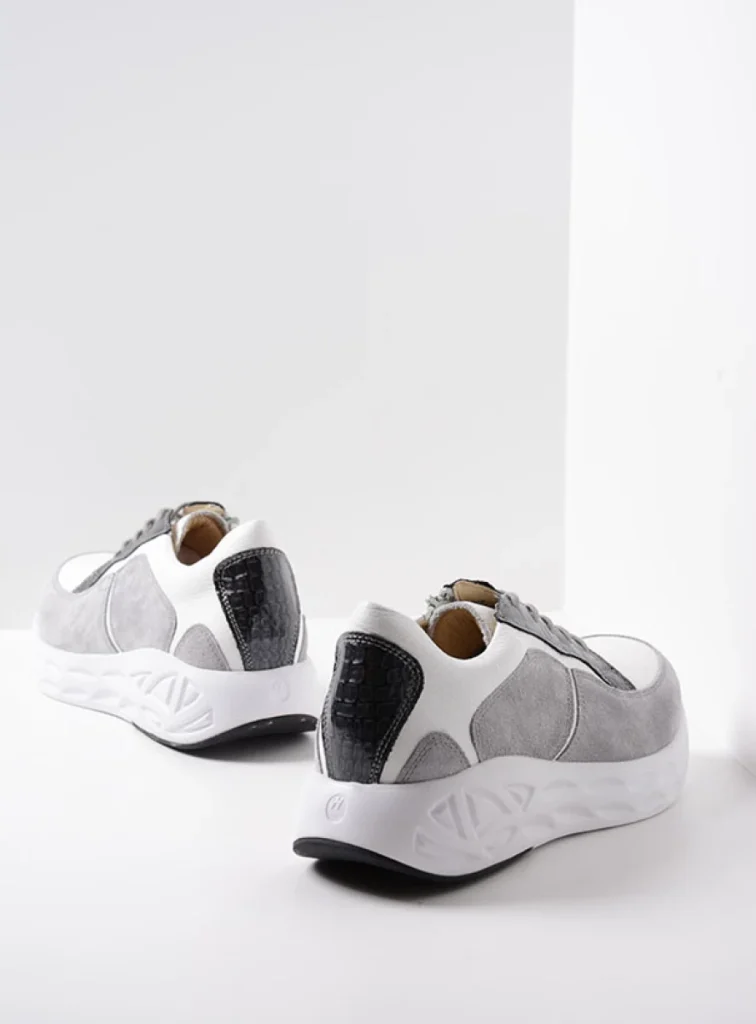 Wolky Trainers 05700 Bounce 91127 white/grey combi leather