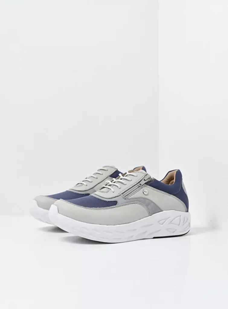 Wolky Trainers 05703 Vitality S2F 92124 offwhite/jeans combi stretch leather