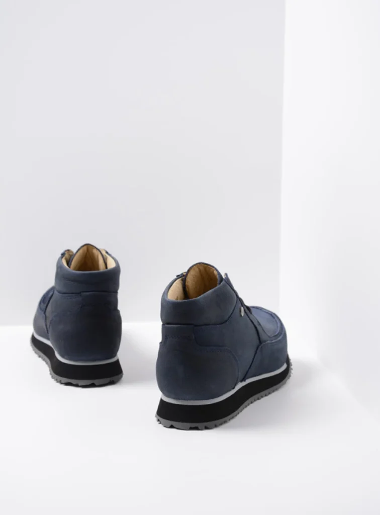 Wolky Trainers 05802 e-Boot 11800 blue stretch nubuck