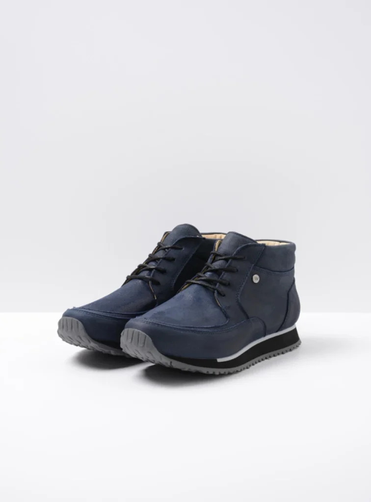 Wolky Trainers 05802 e-Boot 11800 blue stretch nubuck