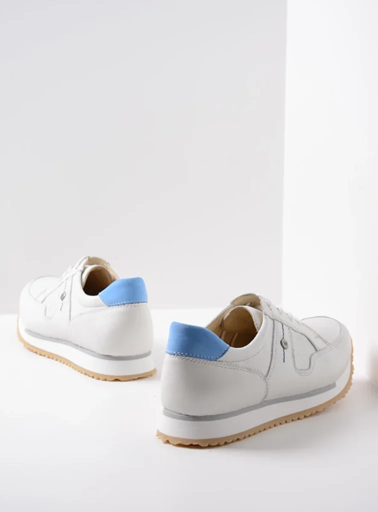 Wolky Trainers 05804 e-Walk 21185 white/blue leather