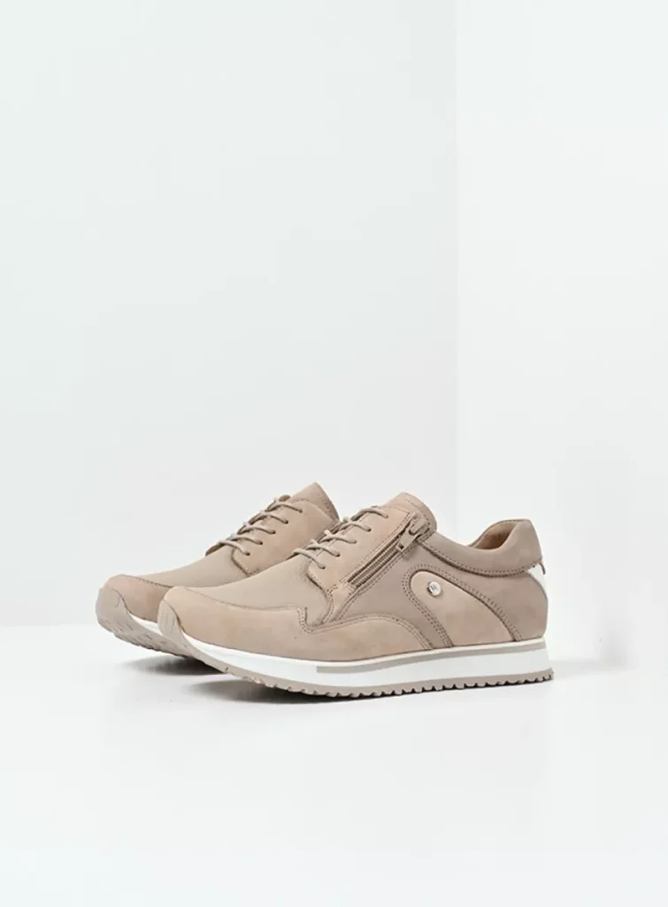 Wolky Trainers 05812 e-Go S2F 90390 beige combi stretch leather