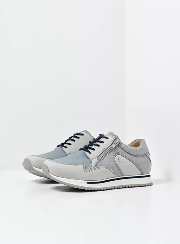 Wolky Trainers 05812 e-Go S2F 90810 blue combi stretch leather