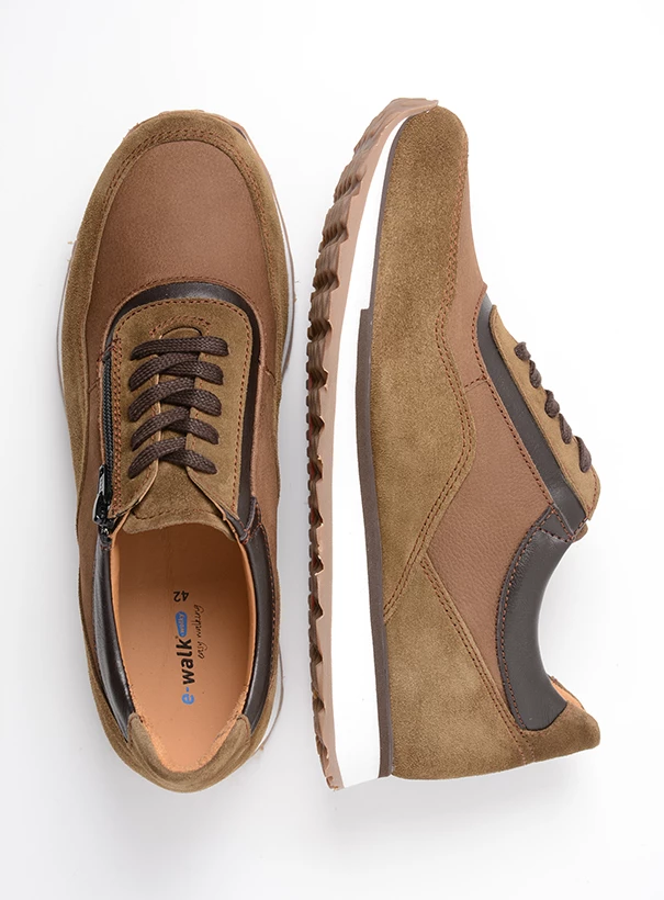 Buy your Wolky e-Runner - taupe combi leather shoes online - Wolky