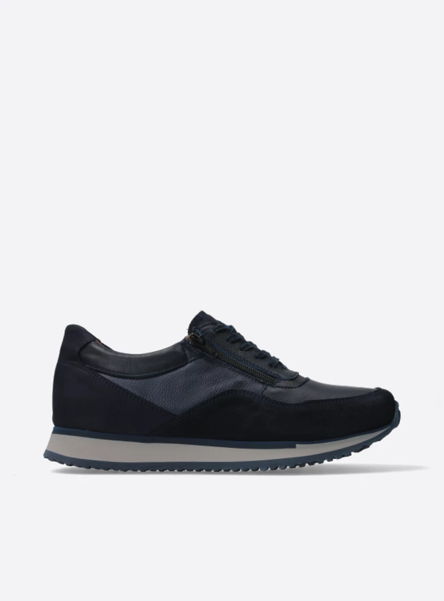Wolky Sneakers 05853 e-Runner 90802 navy combi leather