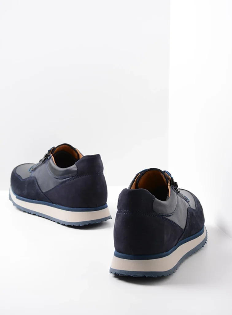 Wolky Sneakers 05853 e-Runner 90802 navy combi leather