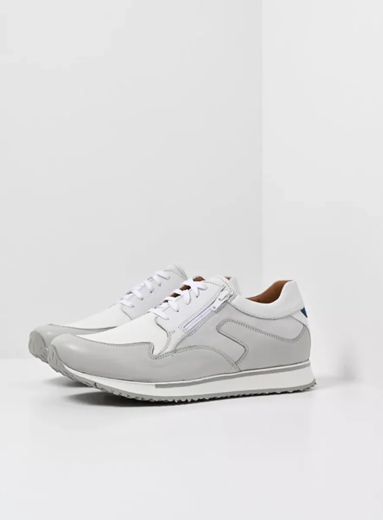 Wolky Sneakers 05854 e-Go Men S2F 90102 white combi strecht leather