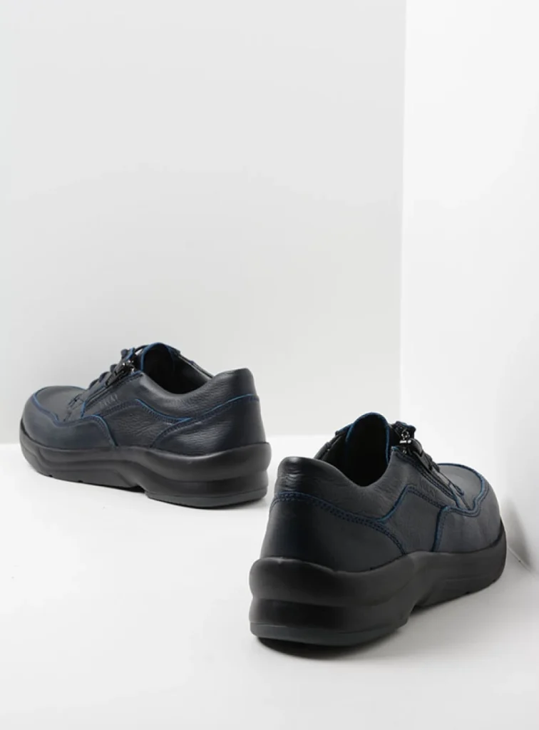 Wolky Lace up shoes 05890 Ozark 24800 blue leather