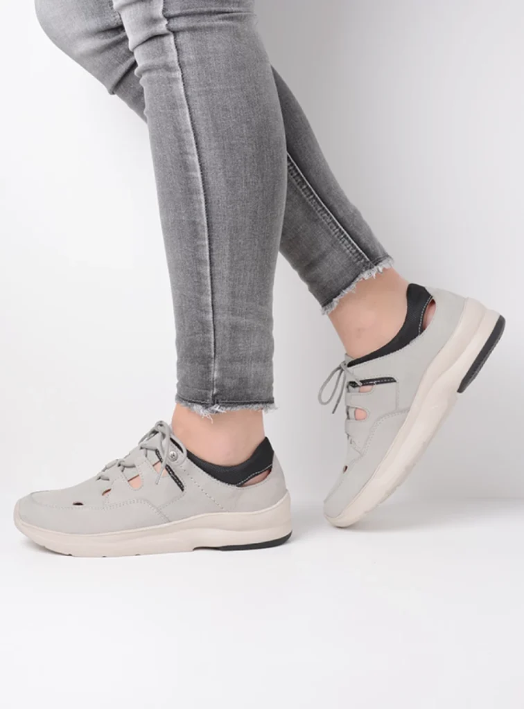 Wolky Trainers 05894 Galena 11206 light grey nubuck