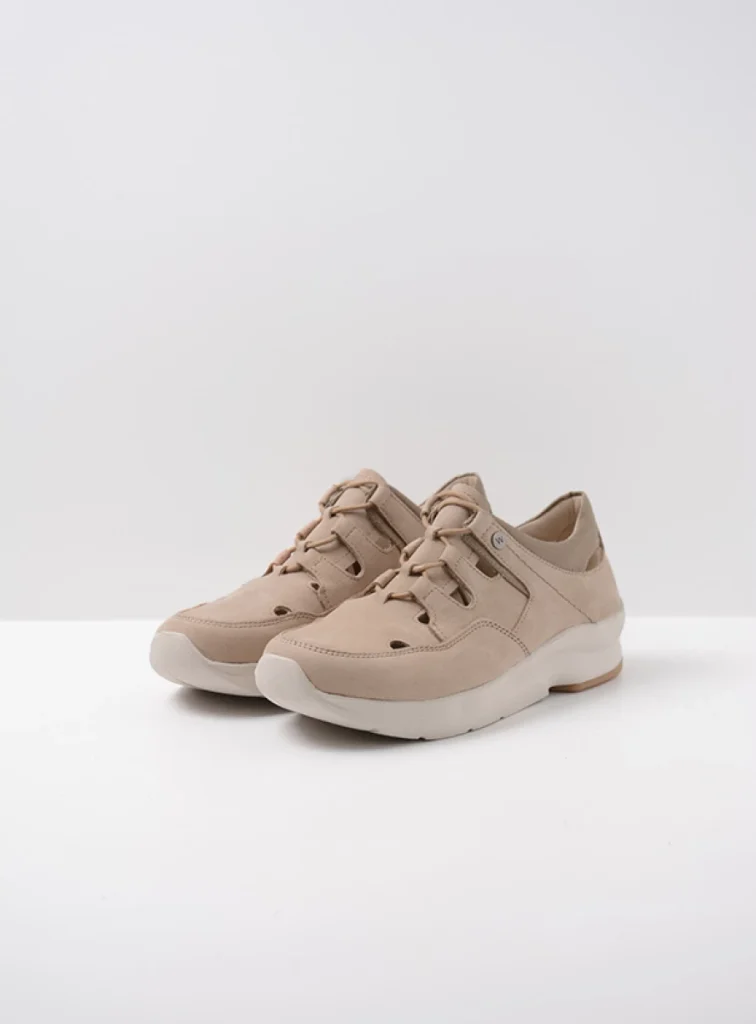 Wolky Lace up shoes 05894 Galena 11390 beige nubuck