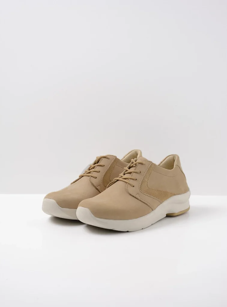 Wolky Lace up shoes 05895 Omaha HV 11390 beige nubuck