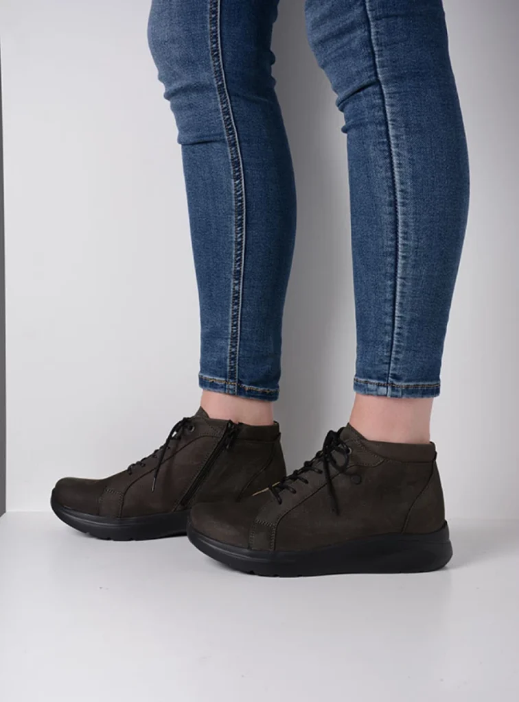 Wolky Lace up shoes 05930 Lima 11301 carbon nubuck