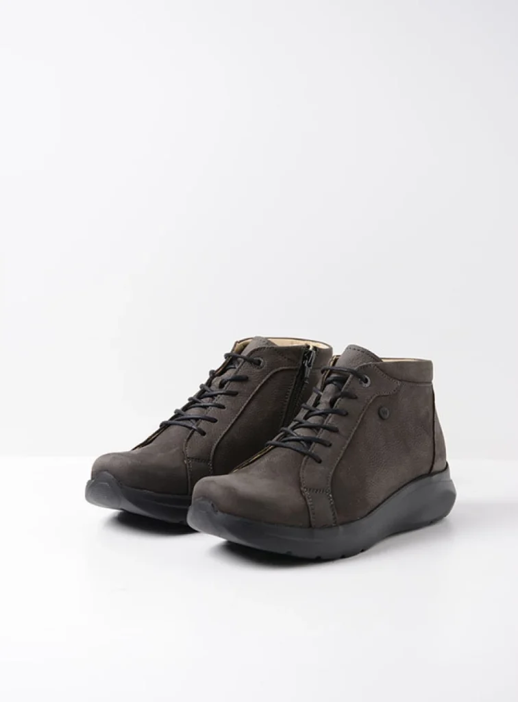 Wolky Lace up shoes 05930 Lima 11301 carbon nubuck