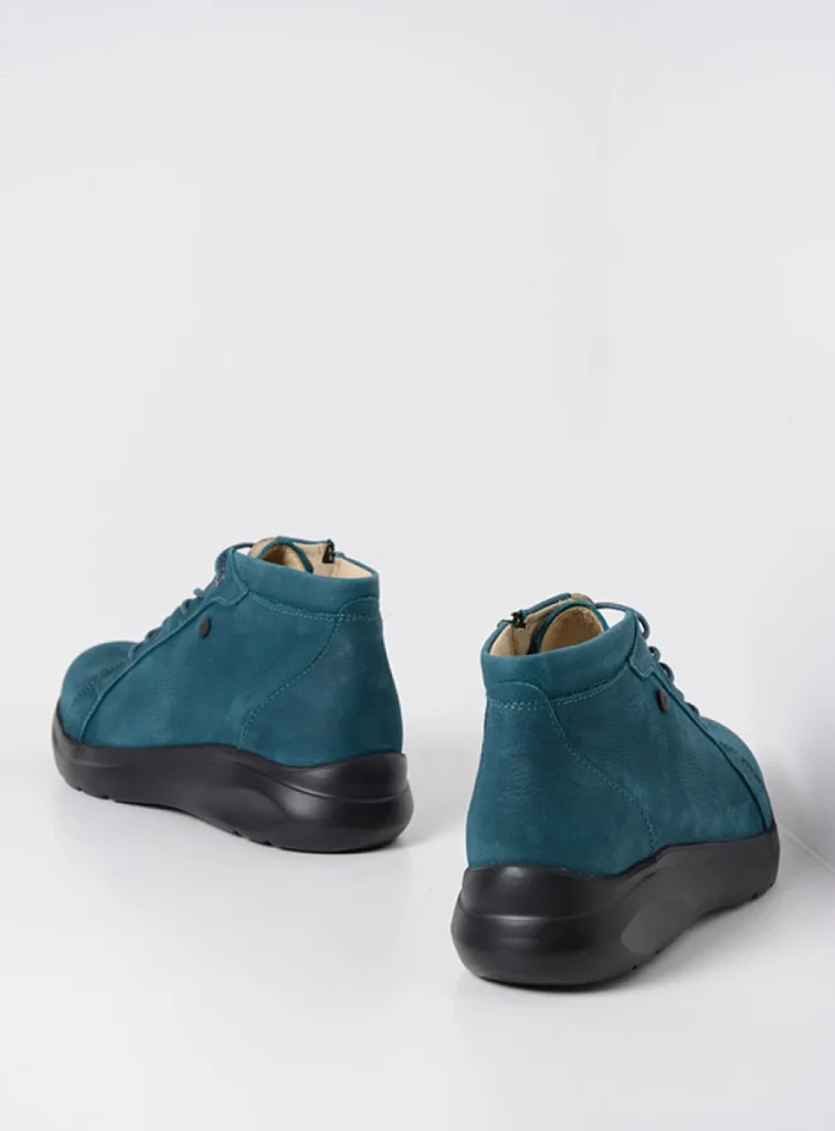 Wolky Lace up shoes 05930 Lima 11880 petrol nubuck