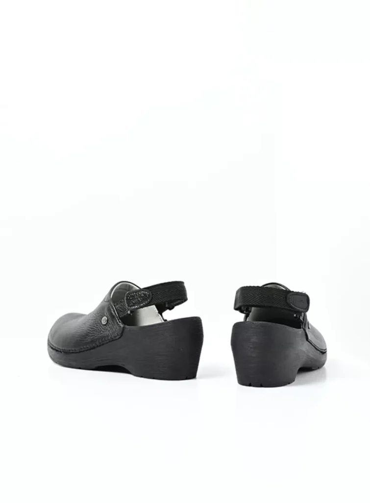 Wolky Clogs 06081 Multi Strap Clog 71000 black leather