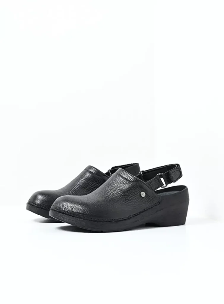 Wolky Clogs 06081 Multi Strap Clog 71000 black leather