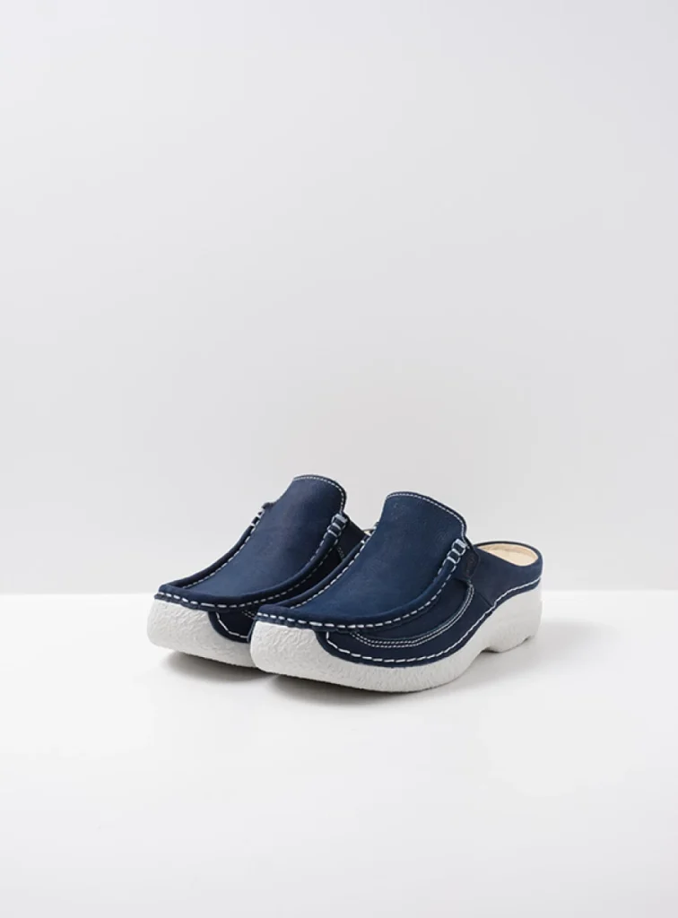 Wolky Clogs 06202 Roll Slide 11820 denim nubuck